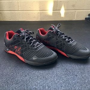 Black and Red Reebok Nano 4.0 Shoes